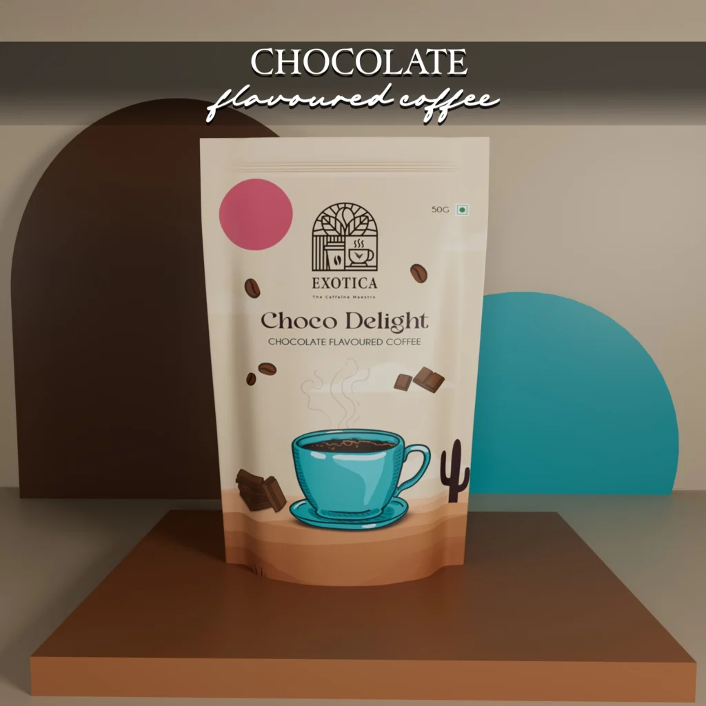 Exotica Choco Delight Coffee pack – premium chocolate flavour blend