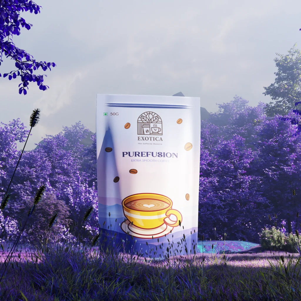 Purefusion premium instant coffee by Exotica